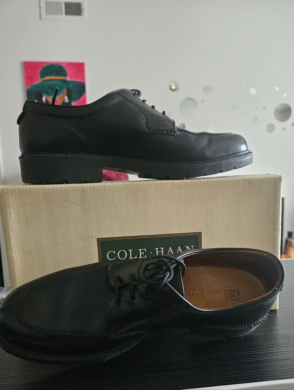 Cole Haan Country C01186 Men's Waterproof Split-Toe Oxfords, Size 11